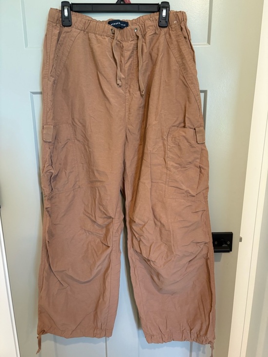 Aeropostale Pants - Aeropostale womens Cargo Drawstring Pants - Brown